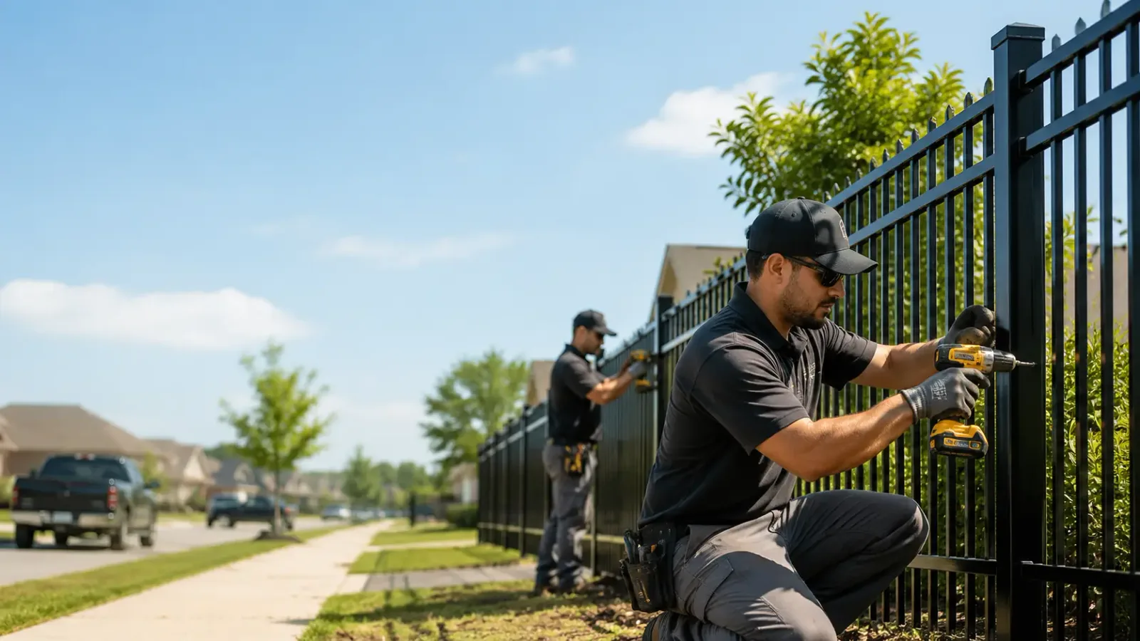 Metal Fence Installation in Algona, IA